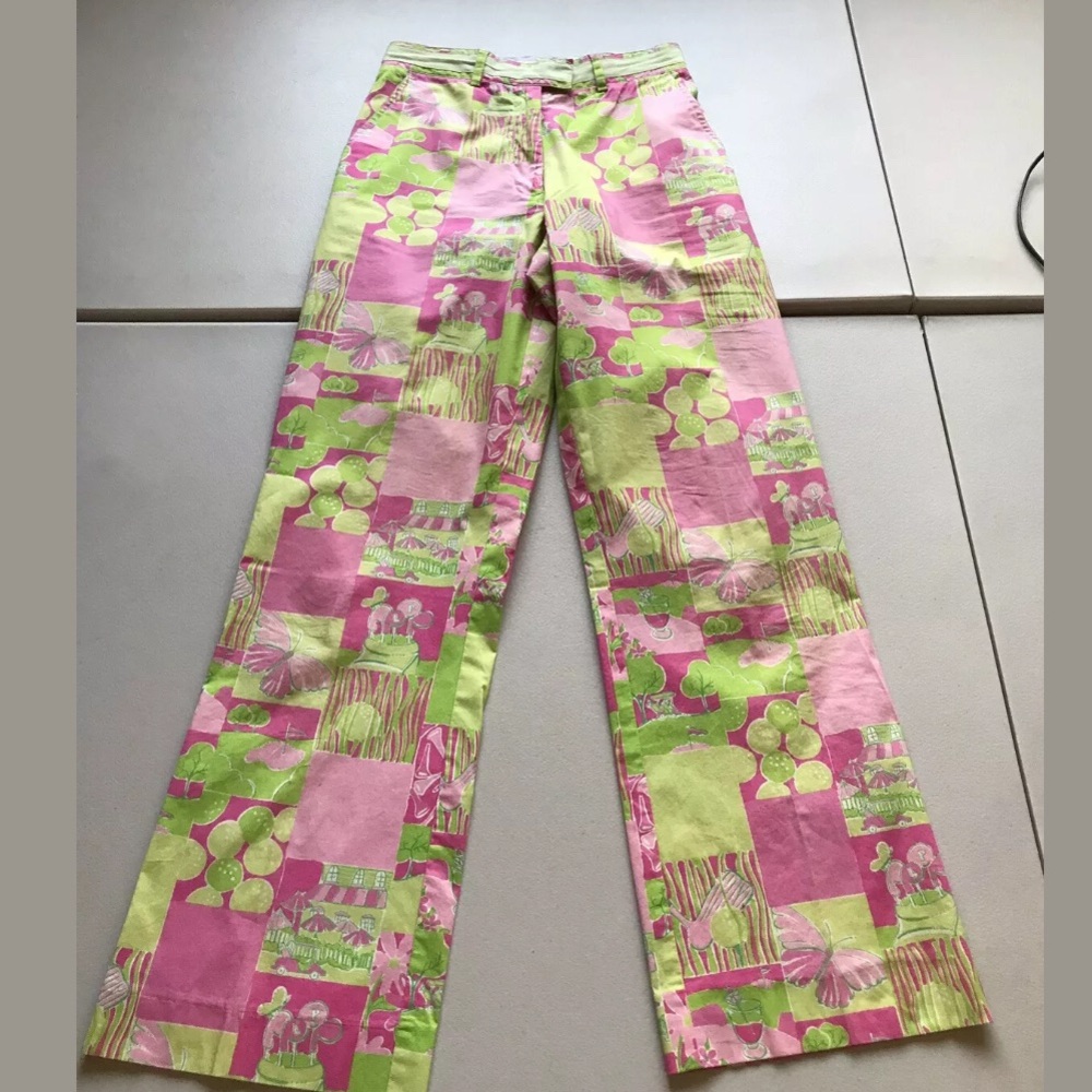 Lilly Pulitzer size 0 pants vintage
